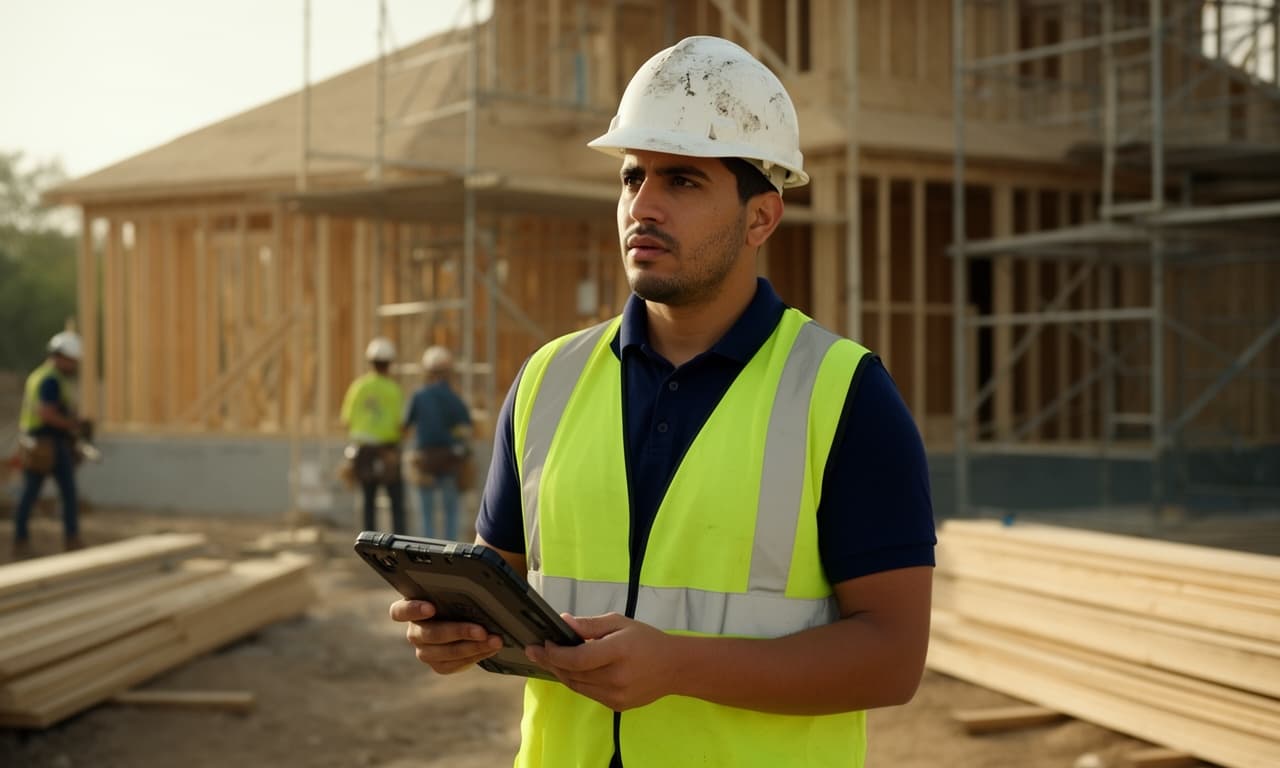 Technology platform interface for construction industry tools